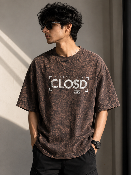CLOSD — Perspective Oversized T-Shirt | 240GSM